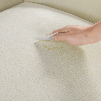 Keaton Performance Fabric 3-Seater Sofa with Ash Wood Base (99'')