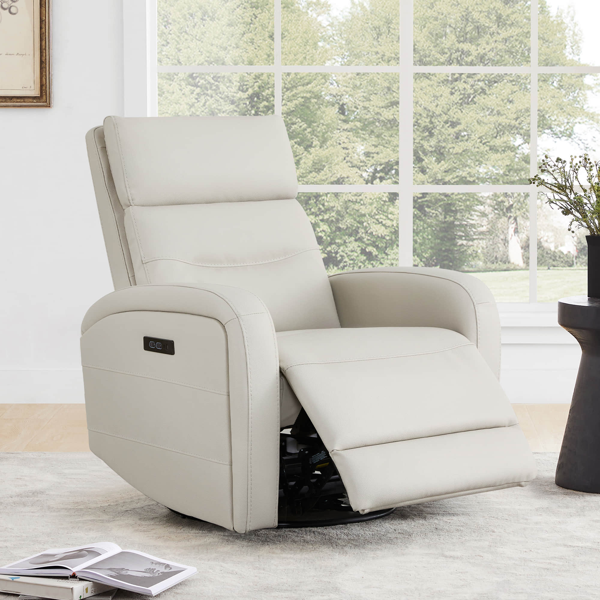 Theo Power Swivel Glider Recliner