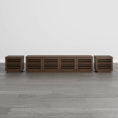 Violet Modular TV Stand with LED Lighting
