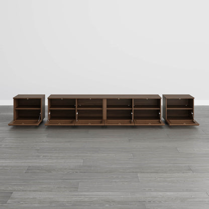 Violet Modular TV Stand with LED Lighting