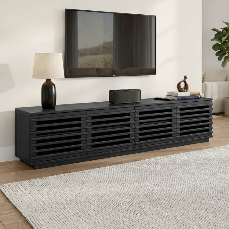 Violet Modular TV Stand with LED Lighting