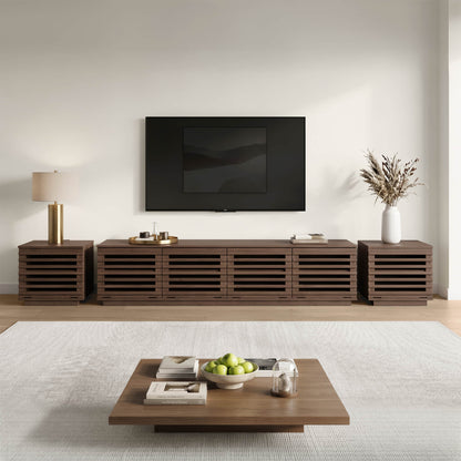 Violet Modular TV Stand with LED Lighting