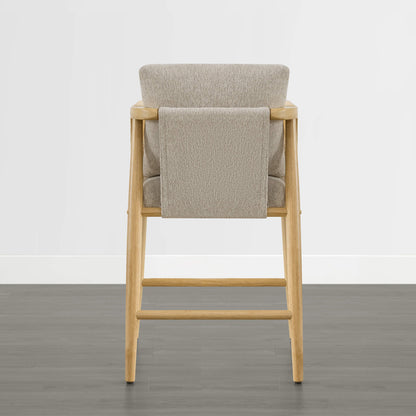 Willie Modern Rope Counter Stools (Set of 2）