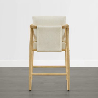 Willie Modern Rope Counter Stools (Set of 2）