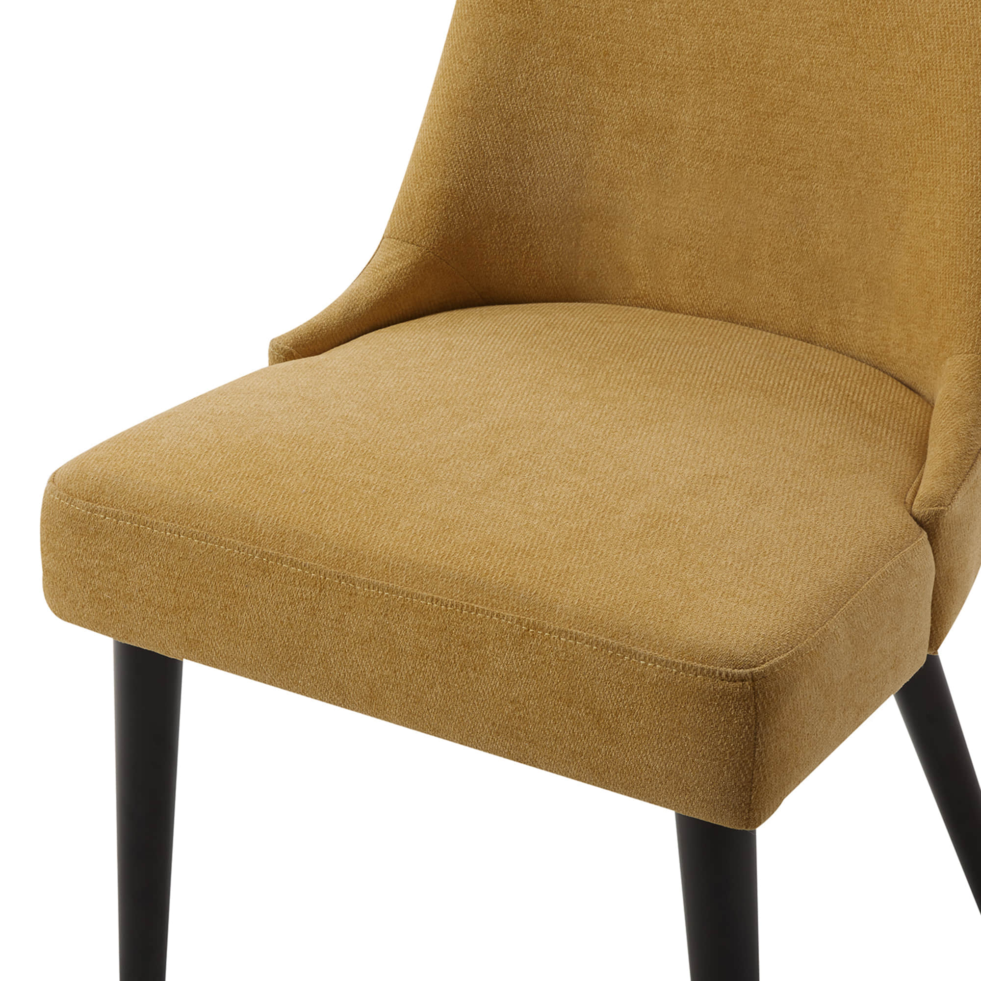 CHITA LIVING-Rhett Dining Chair (Set of 2)-Dining Chairs-Fabric-Canary Yellow-