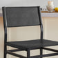 Emmy Faux Leather Contemporary Counter Stool