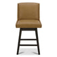 Leather barstool