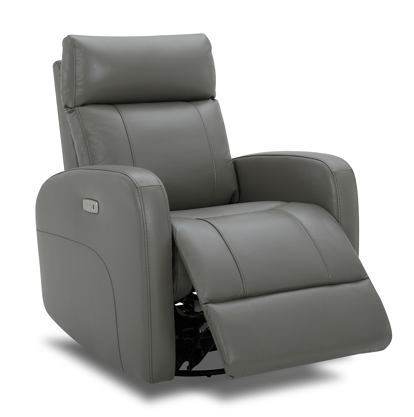 Joy Power Swivel Glider Recliner USB Port Manual Headrest CHITA LIVING