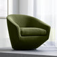 CHITA LIVING-Aria Swivel Arm Accent Chair-Accent Chair-Velvet-Green-