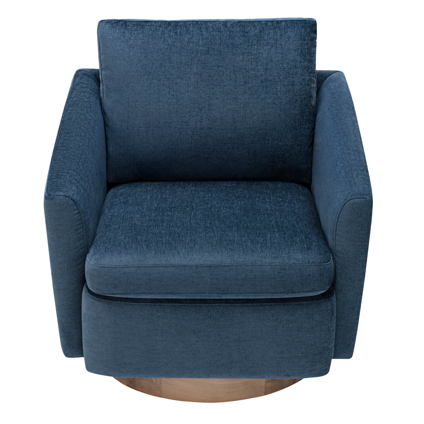 CHITA LIVING-Donella Modern Swivel Accent Chairs-Accent Chair-Fabric-Blue-