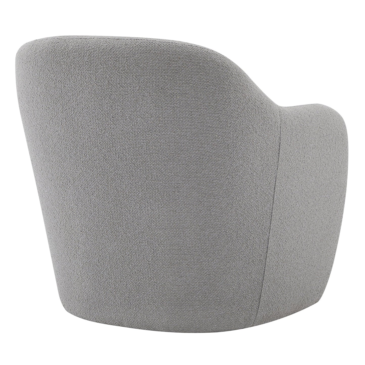 CHITA LIVING-Doris Modern Boucle Accent Chair-Accent Chair-Performance Fabric-Gray-