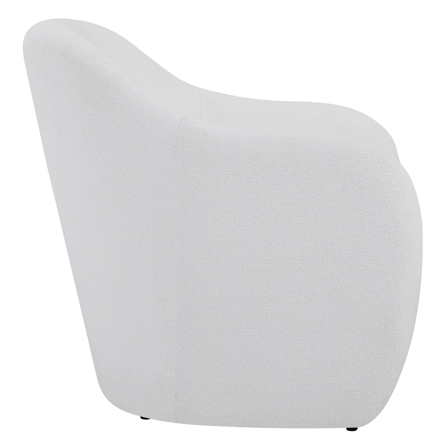 CHITA LIVING-Doris Modern Boucle Accent Chair-Accent Chair-Performance Fabric-White-