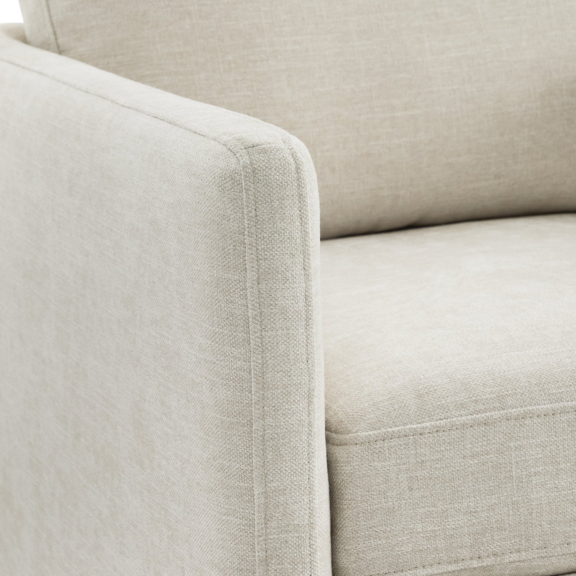 CHITA LIVING-Henry Modern Swivel Accent Chair-Accent Chair-Fabric-Linen-