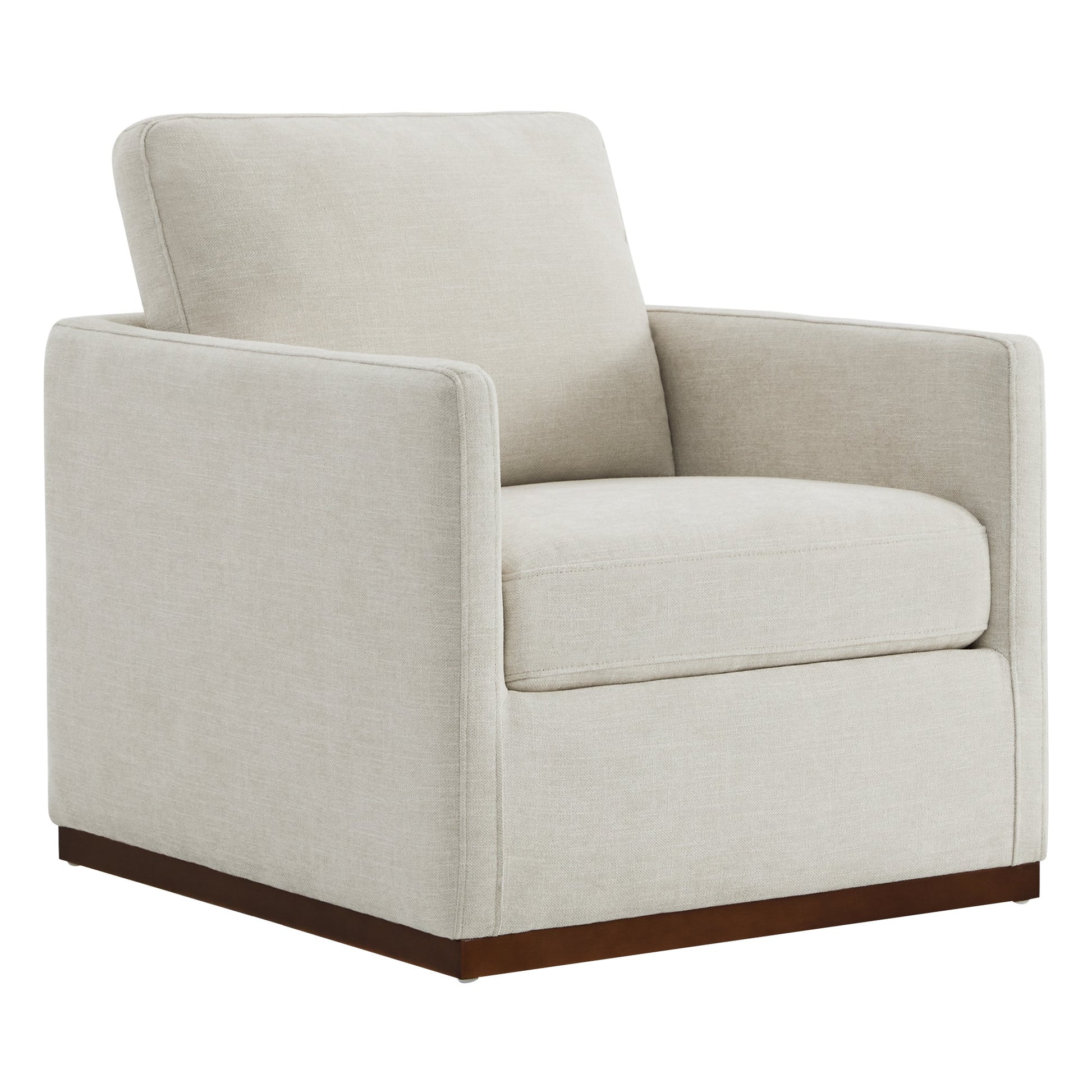 CHITA LIVING-Henry Swivel Accent Chair-Accent Chair-Fabric-Linen-