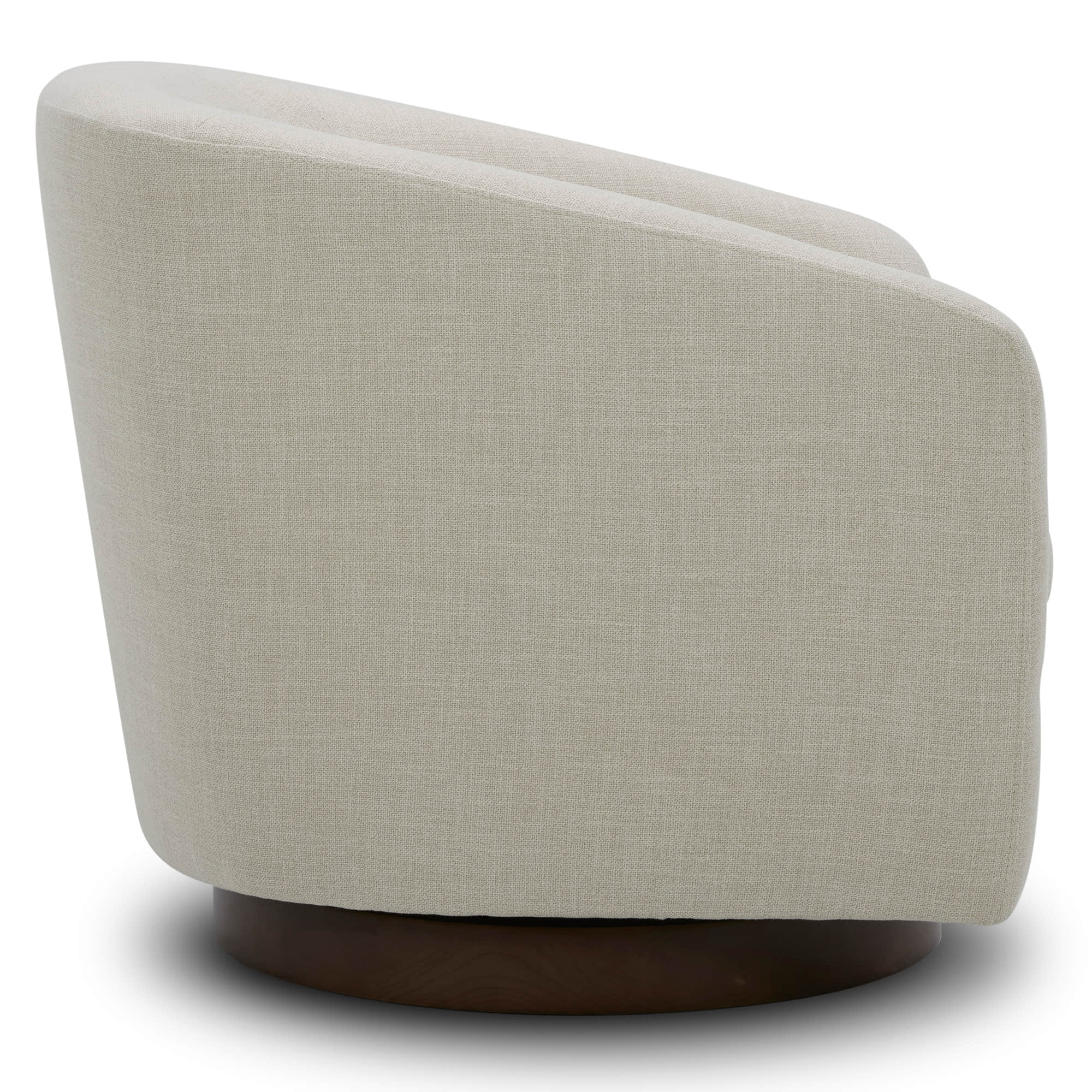 CHITA LIVING-Wren Modern Swivel Accent Chair-Accent Chair-Fabric-Linen-