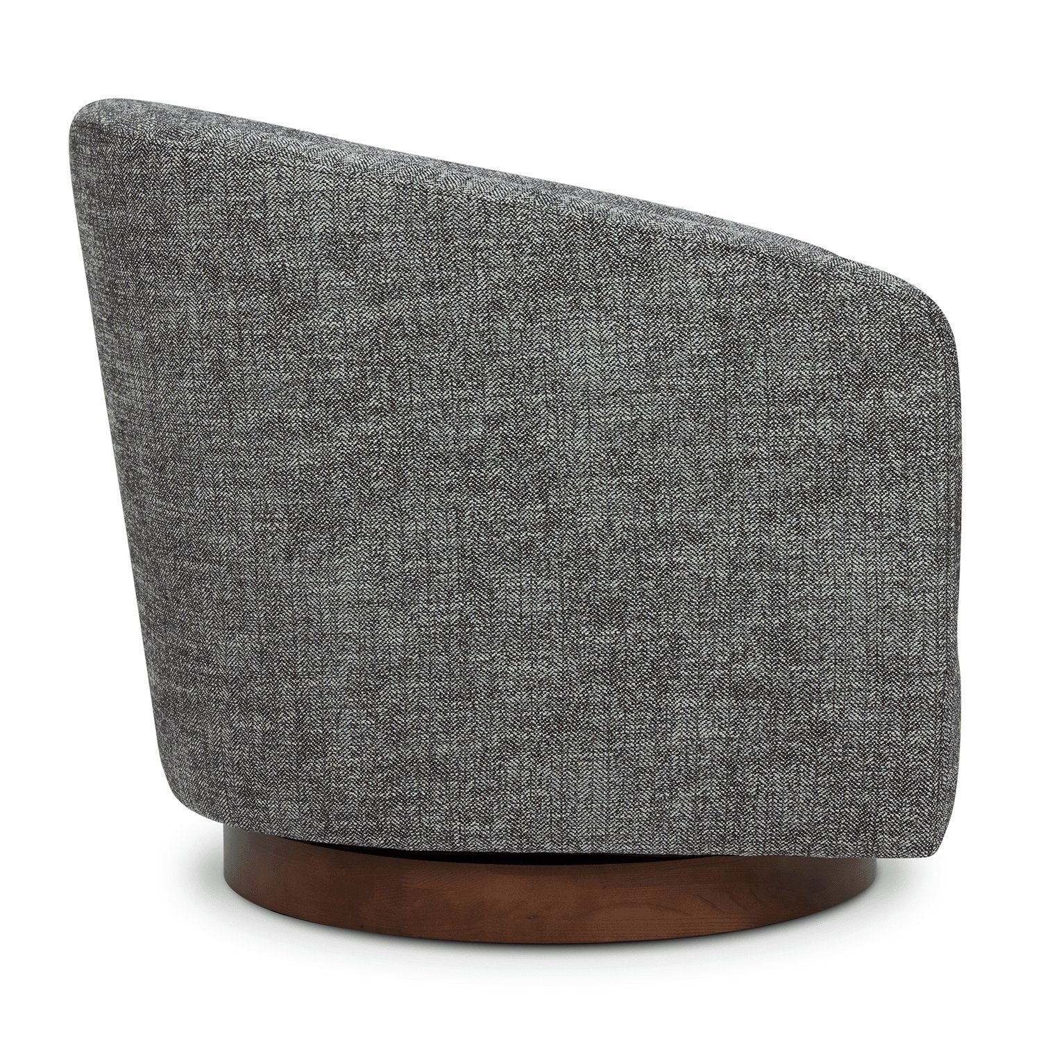 CHITA LIVING-Wren Modern Swivel Accent Chair-Accent Chair-Fabric-Dark Gray-