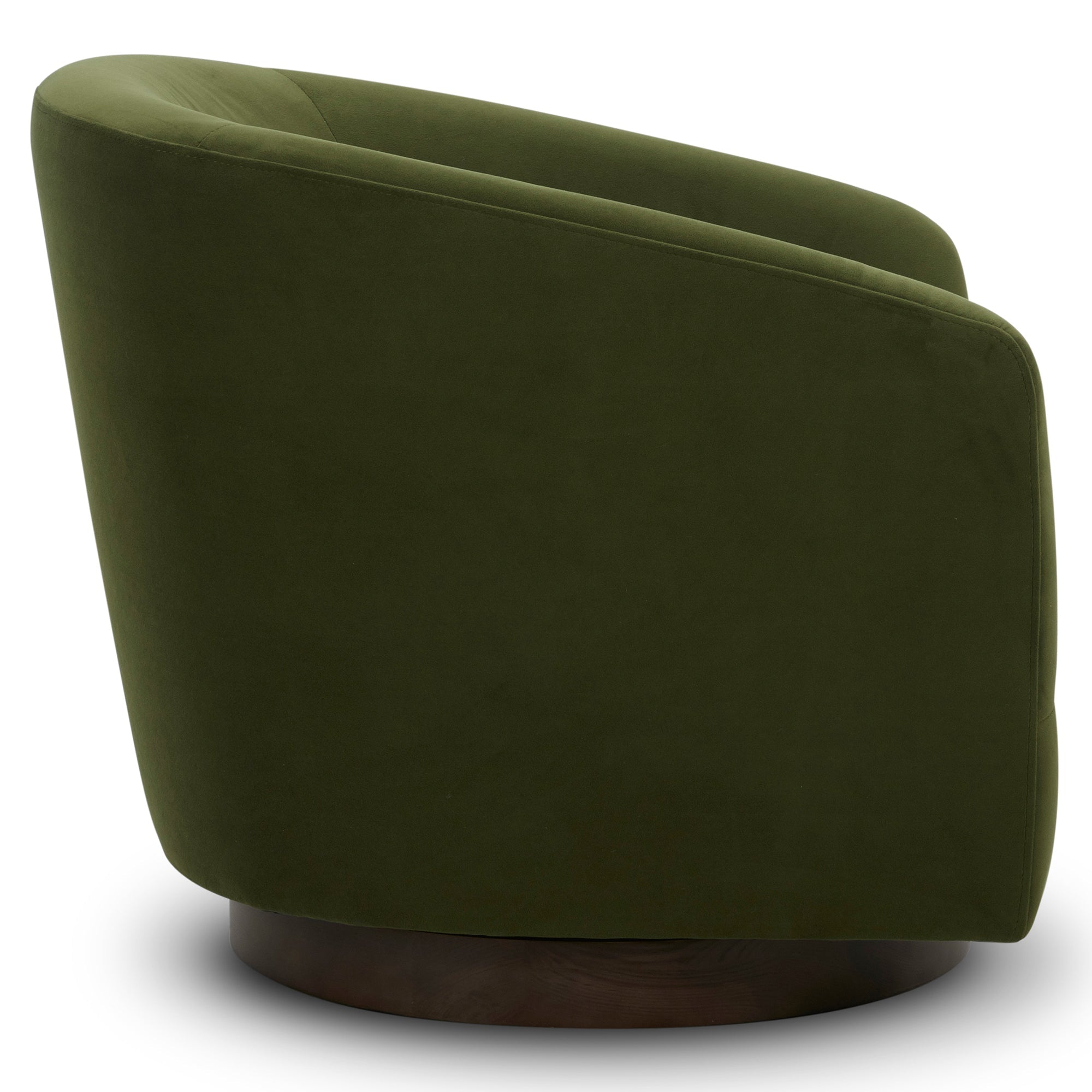 CHITA LIVING-Wren Modern Swivel Accent Chair-Accent Chair-Velvet-Forest Green-