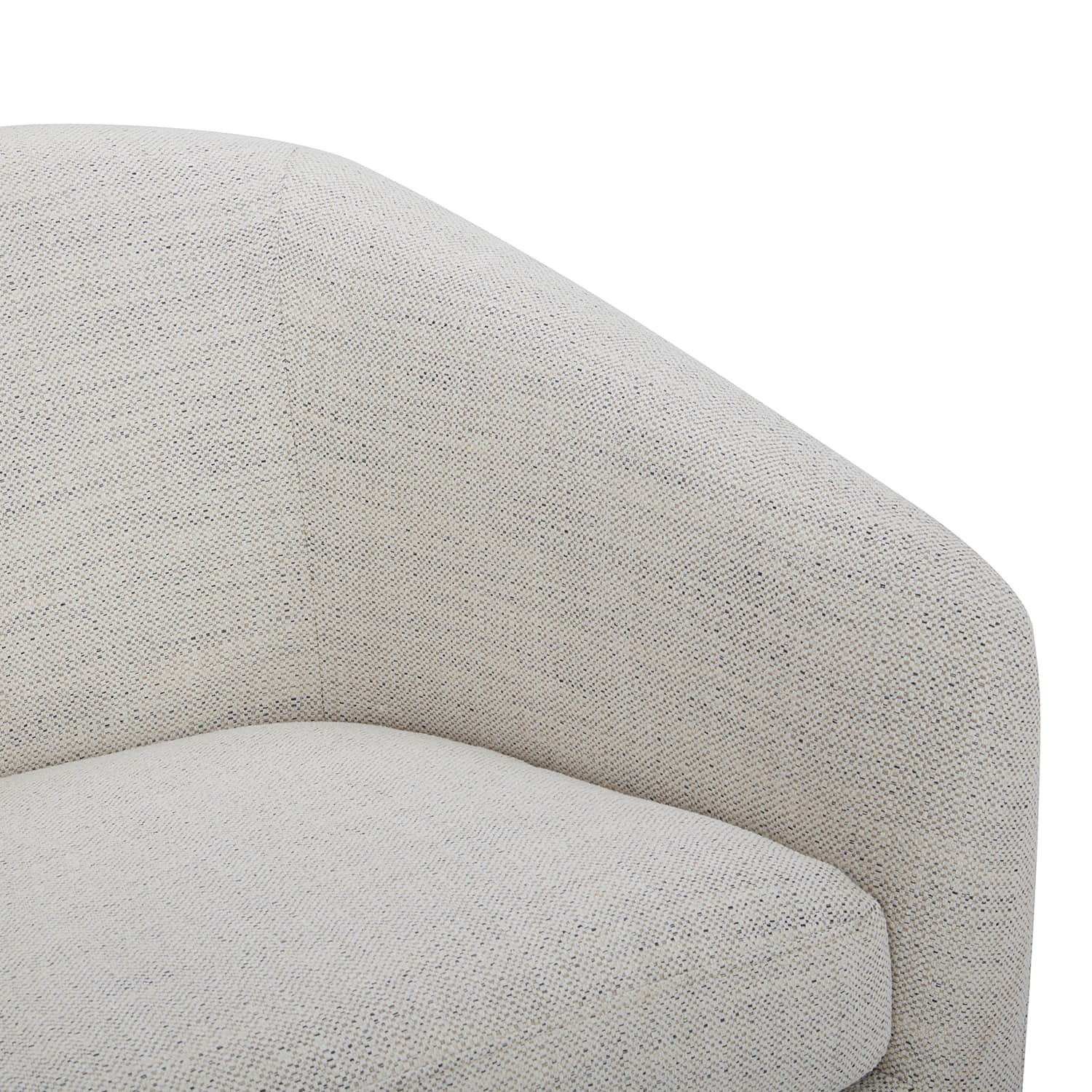 CHITA LIVING-Wren Modern Swivel Accent Chair-Accent Chair-Fabric-Ivory-