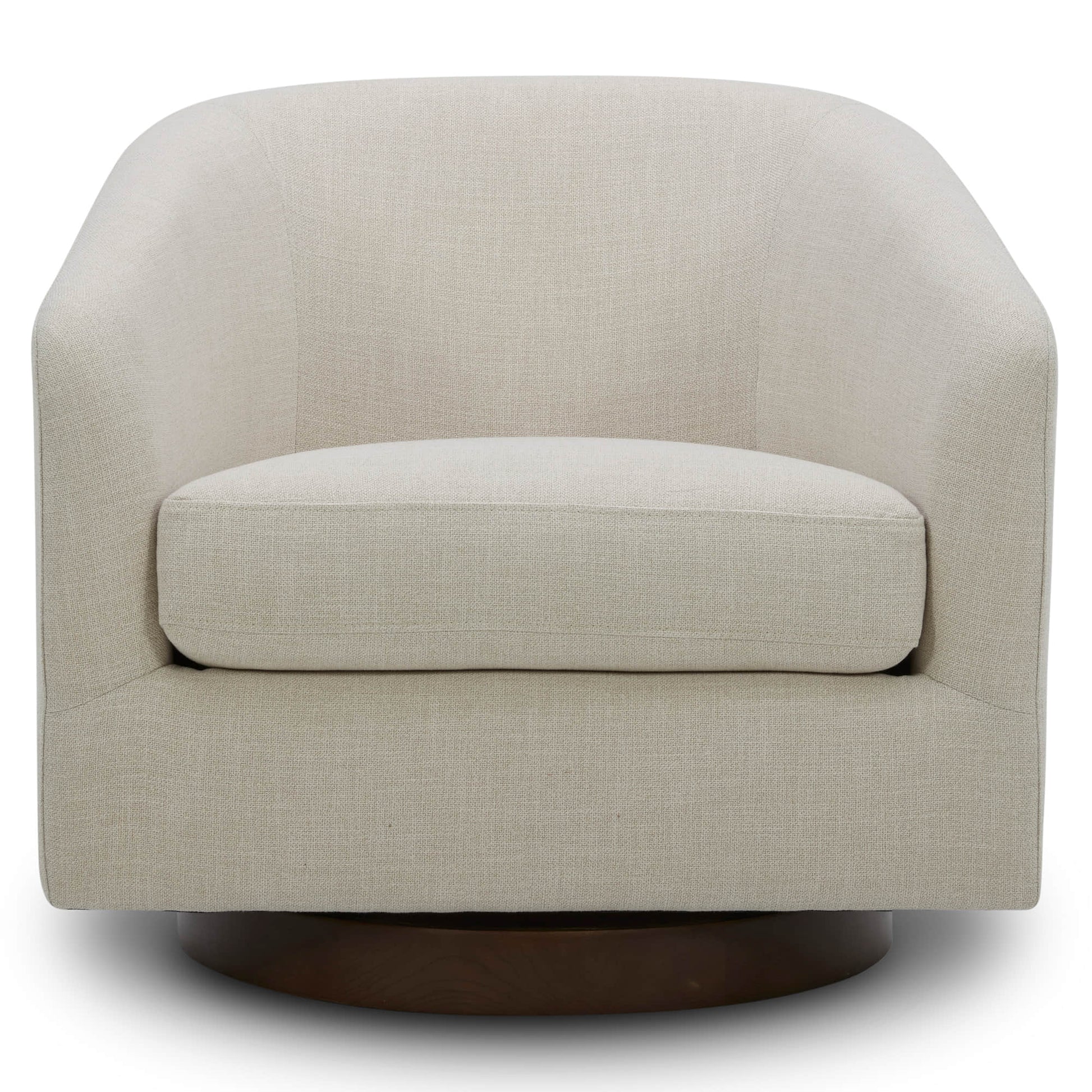 CHITA LIVING-Wren Swivel Accent Chair-Accent Chair-Fabric-Linen-