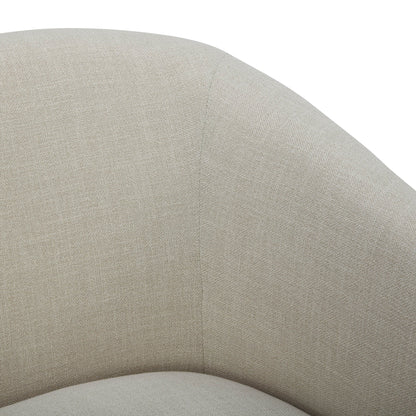 CHITA LIVING-Wren Swivel Accent Chair-Accent Chair-Fabric-Linen-