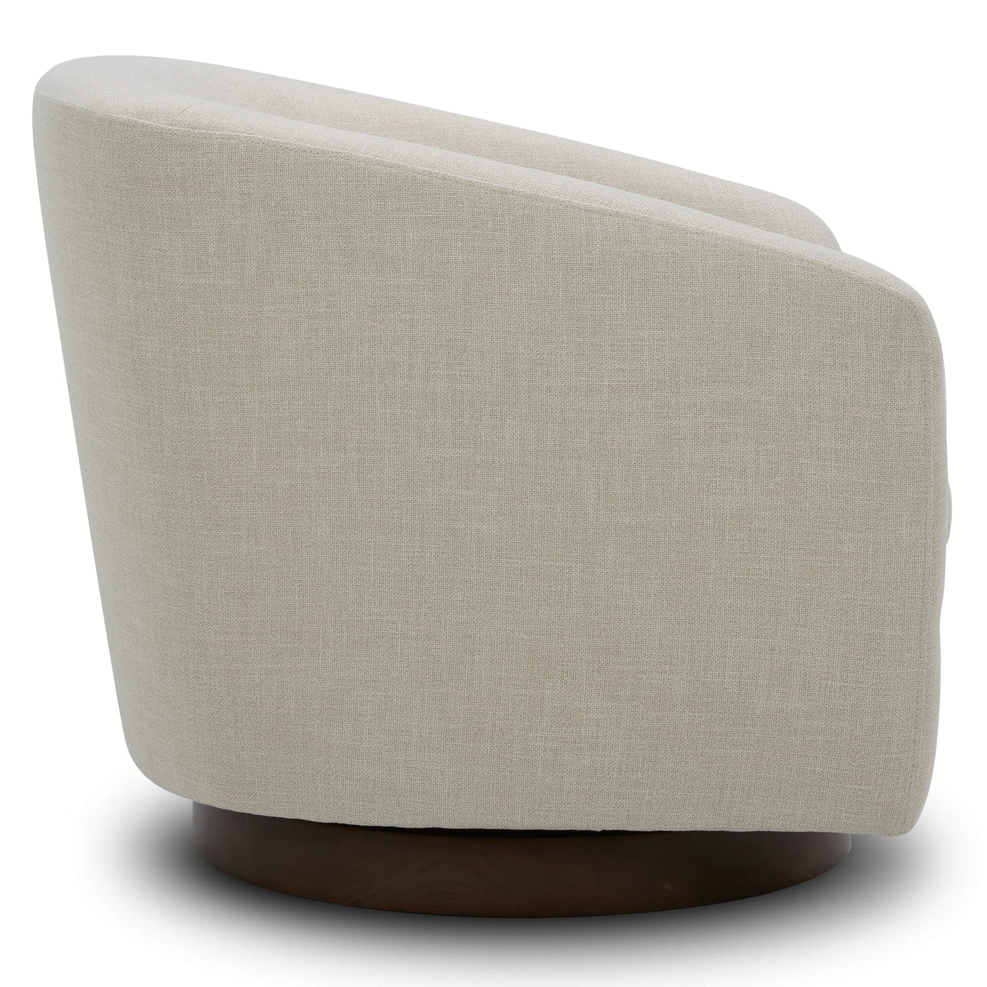 CHITA LIVING-Wren Swivel Accent Chair-Accent Chair-Fabric-Linen-