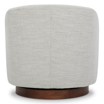 CHITA LIVING-Wren Swivel Accent Chair-Accent Chair-Fabric-Ivory-