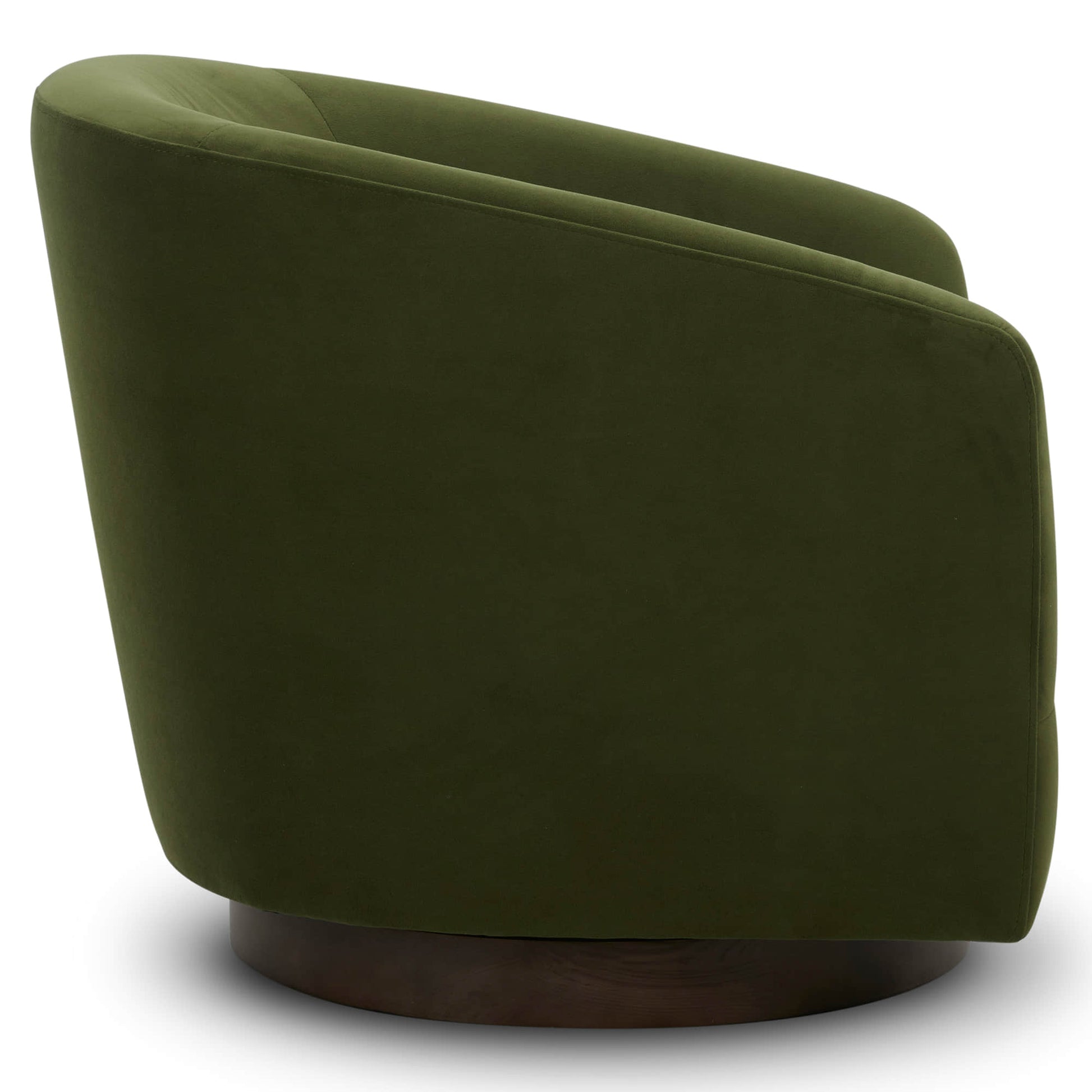 CHITA LIVING-Wren Swivel Accent Chair-Accent Chair-Velvet-Forest Green-