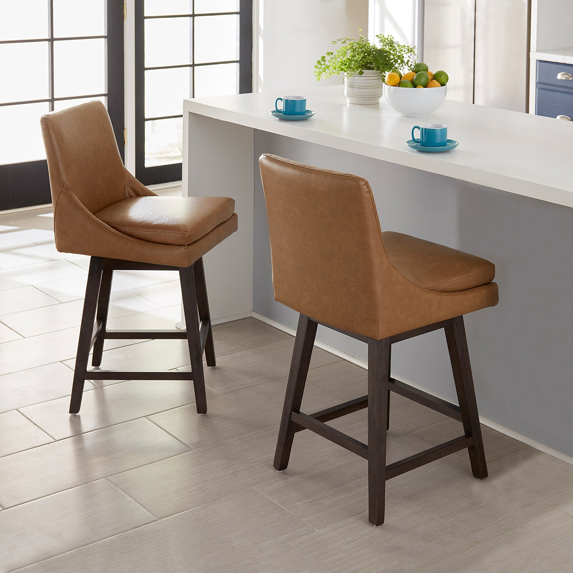 Lissa Swivel Bar Stool 30.7 Set of 2