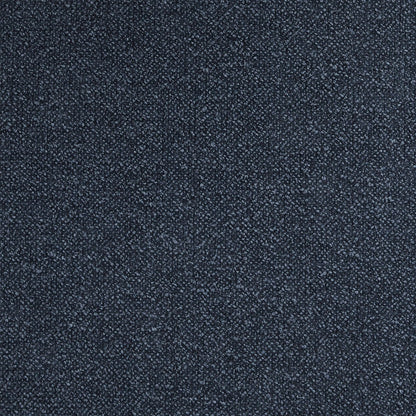 Navy blue fabric texture of EllaGrace swivel armchair, highlighting plush quality - CHITA Living