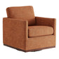 CHITA LIVING-Henry Modern Swivel Accent Chair-Accent Chair-Fabric-Terracotta-