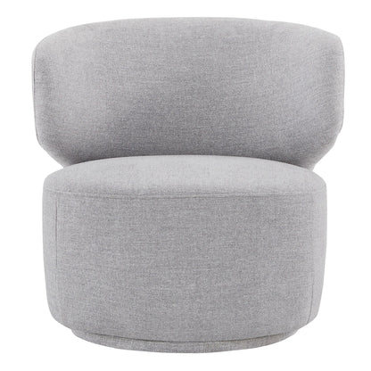 swivel barrel chair