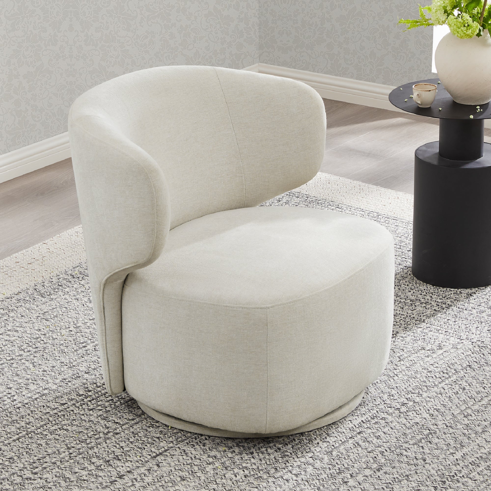 Swivel living discount room chairs contemporary