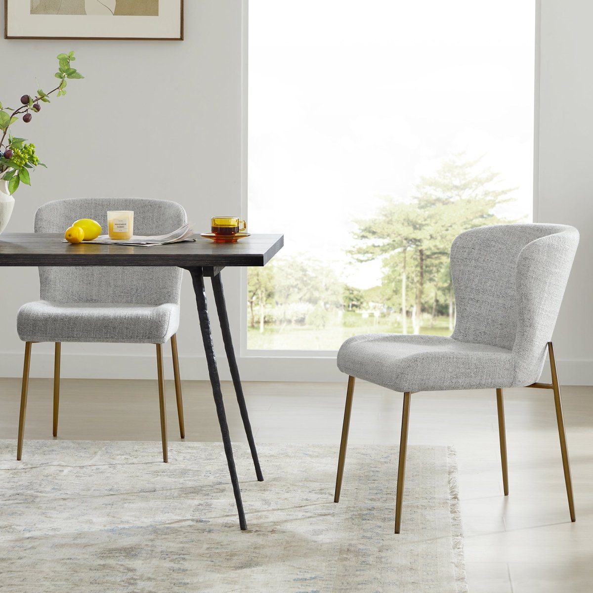 Novia Chair Nova Dining Chairs Set of 2 | Timeless Elegance | Tufted Design – CHITA ...