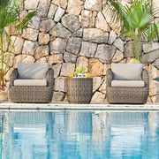 outdoor swivel chair