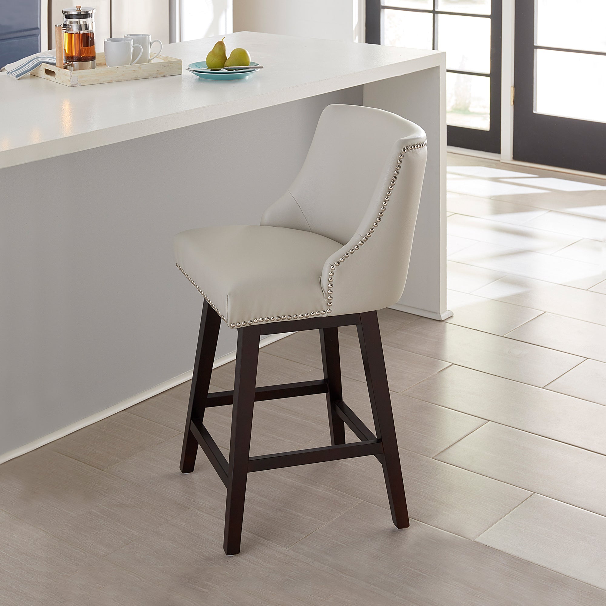 Countertop swivel online chairs