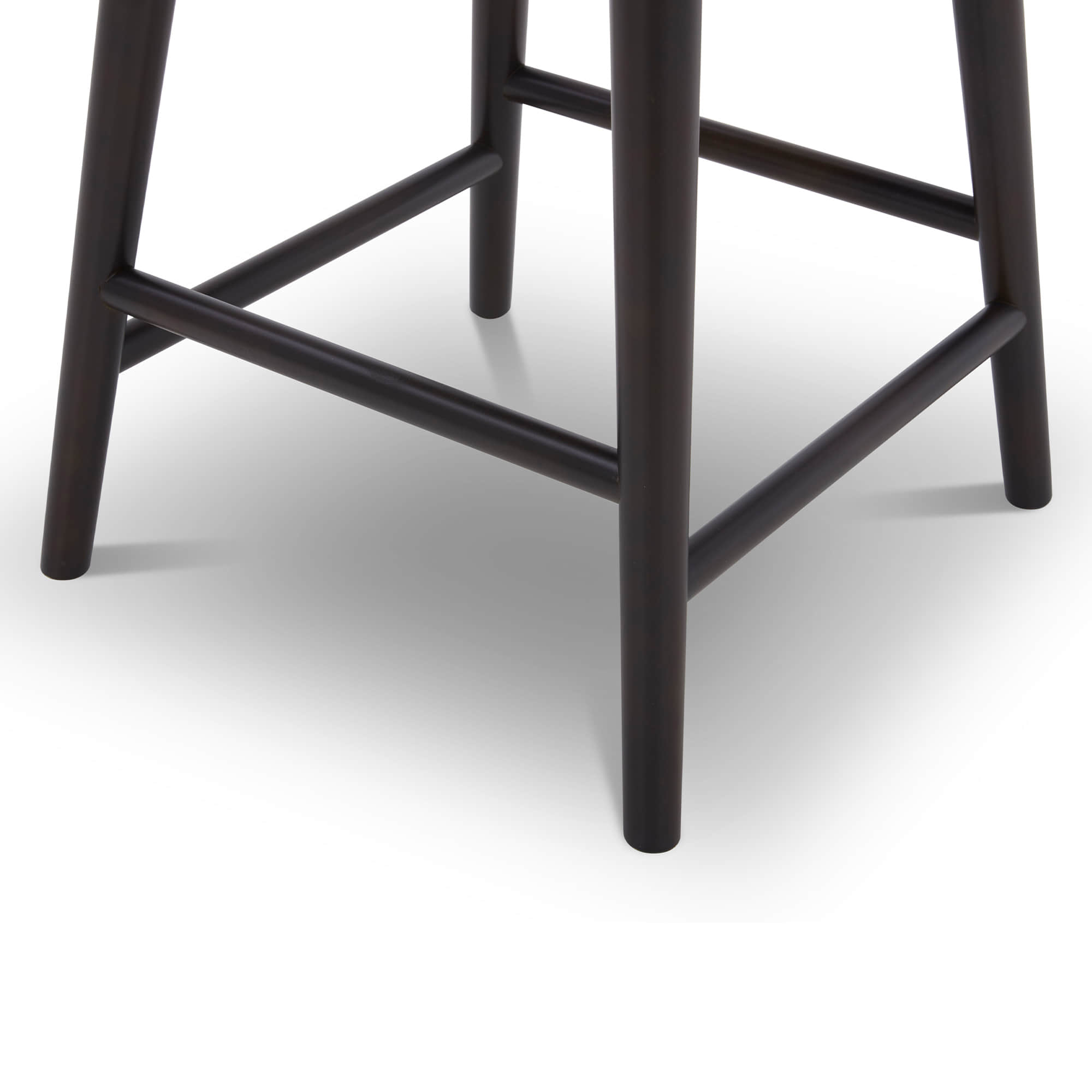 CHITA LIVING-Greyson Mid-Century Swivel Counter Stool-Counter Stools-Velvet-Dark Grey-