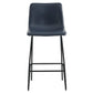 CHITA LIVING-Shiloh Counter Stool ( Set of 2)-Counter Stools-Faux Leather-Blue-