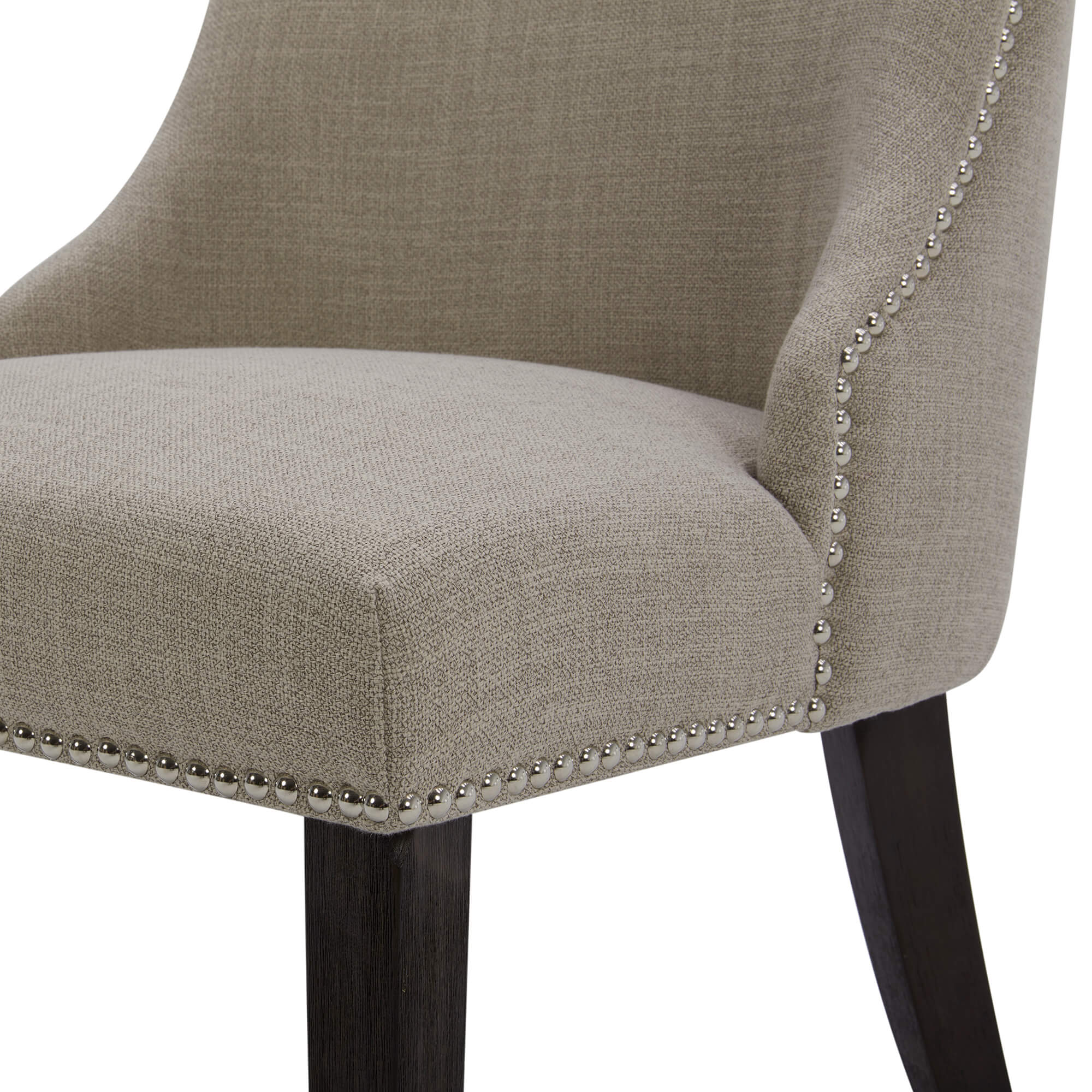 Nailhead discount dining chairs