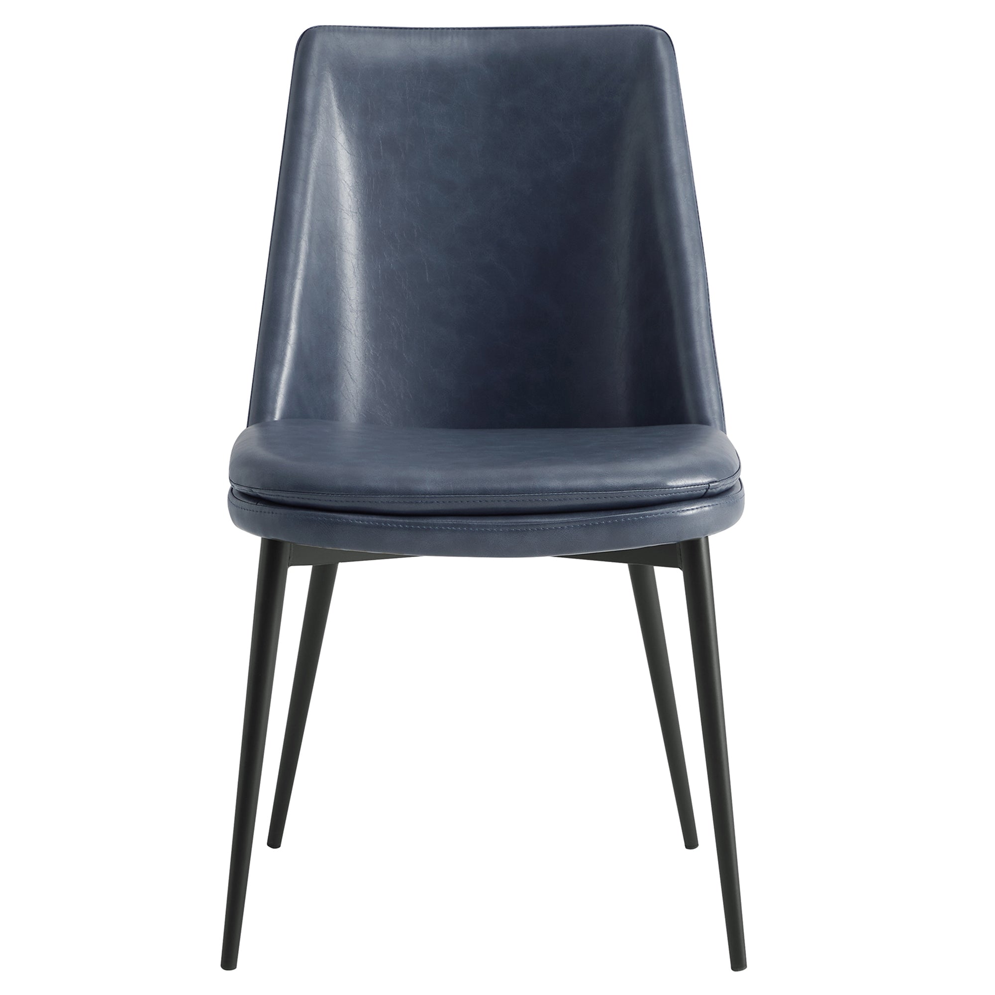 Low back discount black dining chairs