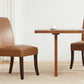 CHITA LIVING-Juniper Dining Chairs (Set of 2)-Dining Chairs-Faux Leather-Saddle Brown-