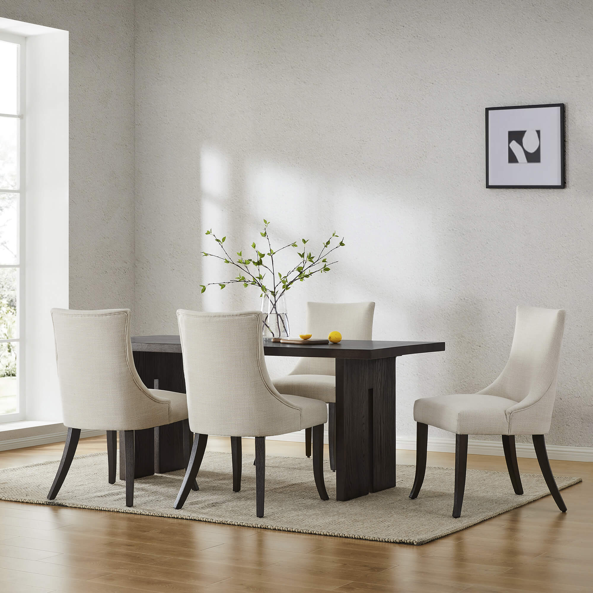 Miles upholstered deals dining chair