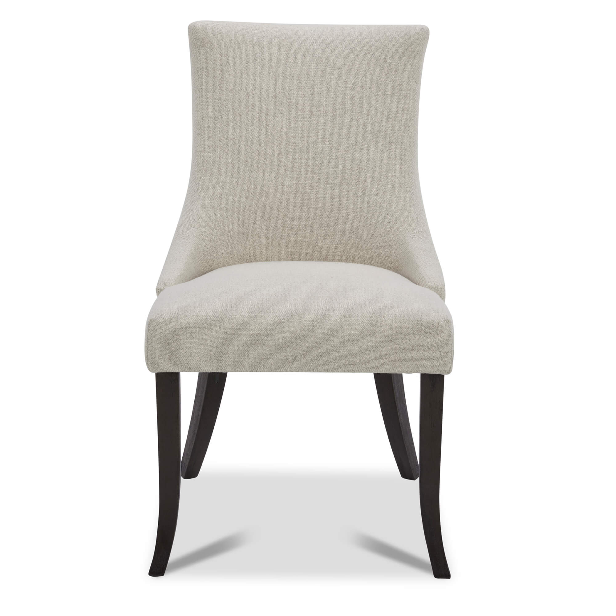 CHITA LIVING-Mia Romantic Dining Chair (Set of 2)-Dining Chairs-Performance Fabric-Linen-