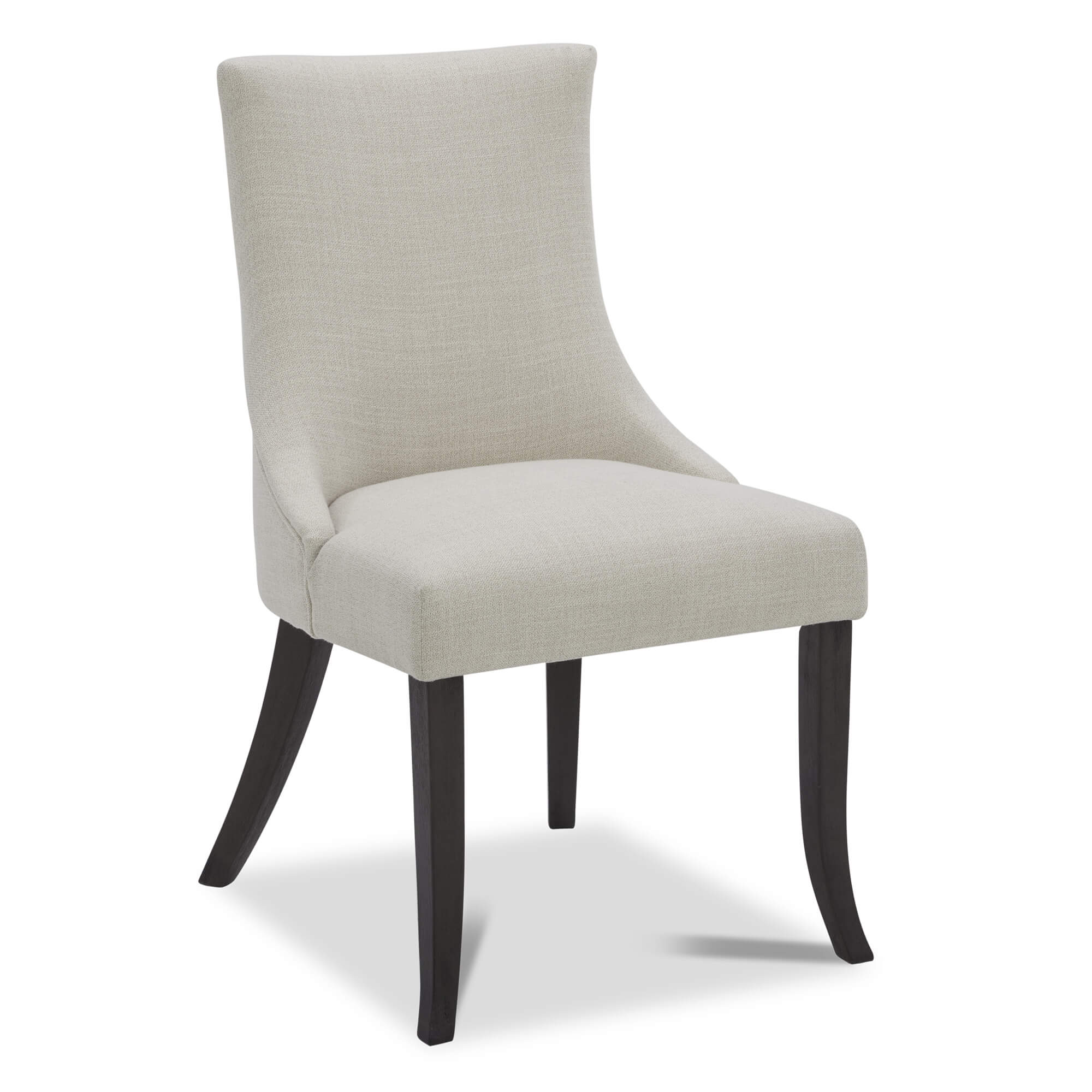 CHITA LIVING-Mia Romantic Dining Chair (Set of 2)-Dining Chairs-Performance Fabric-Linen-