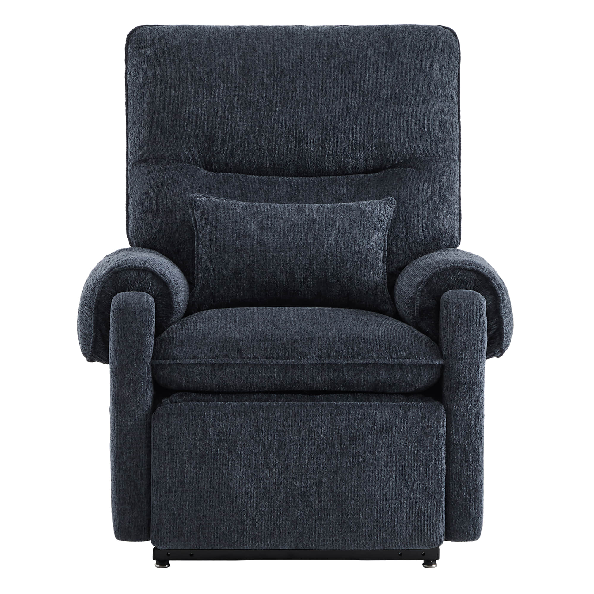 CHITA LIVING-Coro Power Lift Chair Recliner For Elderly-Lift Chair-Chenille Fabric-Navy-