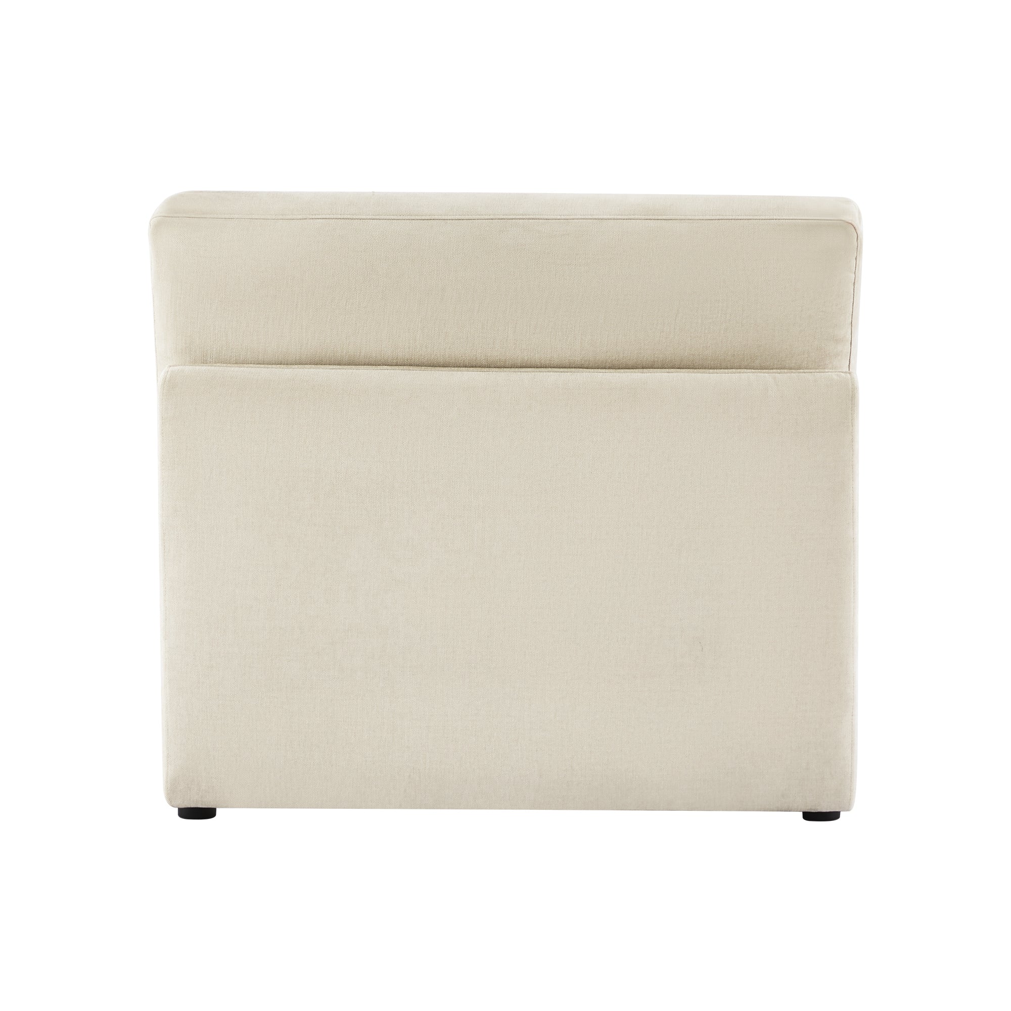 CHITA LIVING-Kenna Ottoman / Armless Chair-Ottoman-Armless Chair-Cream-