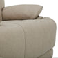 CHITA LIVING-Nya Manual Swivel Glider Recliner-Recliners-Leather Look Fabric-Beige-