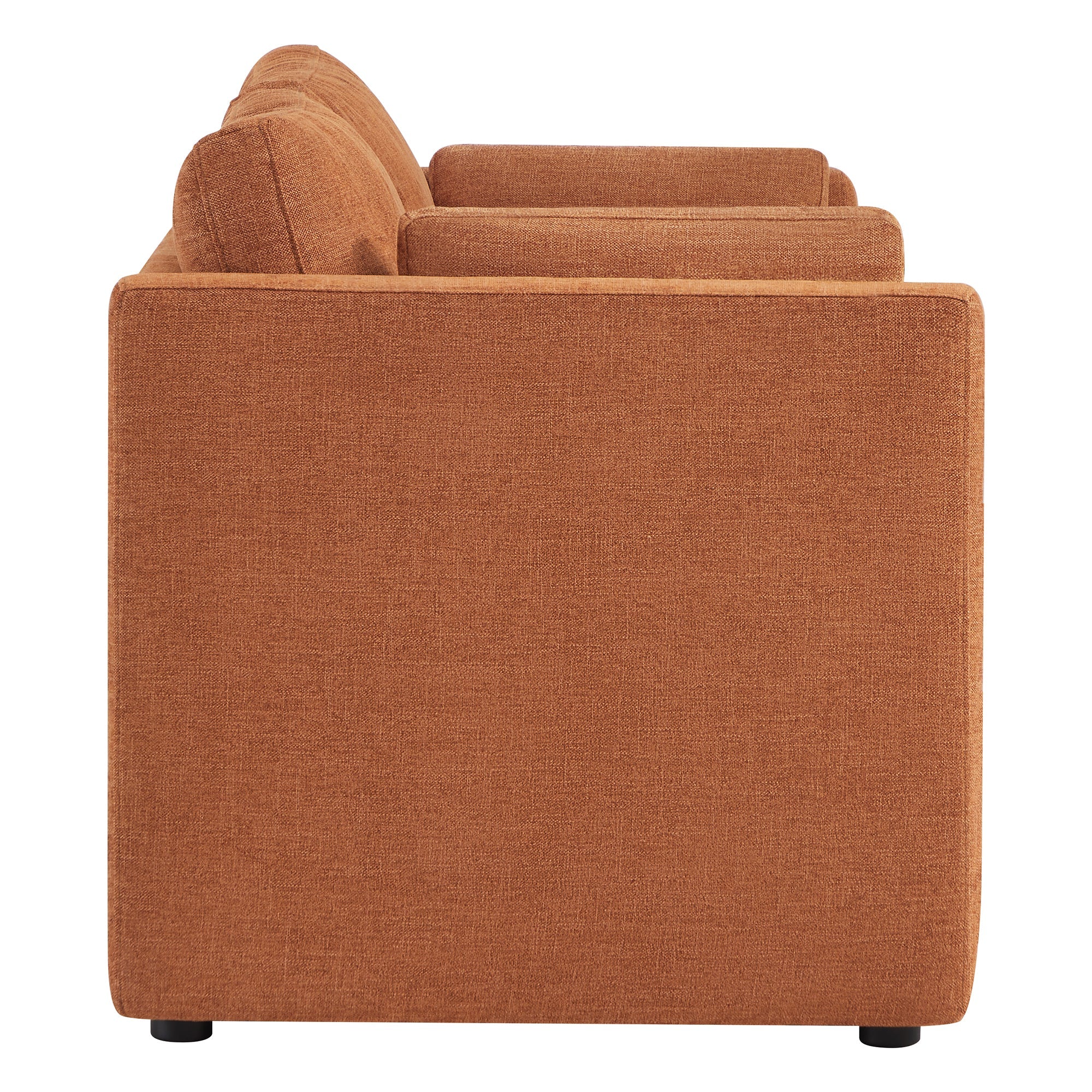 CHITA LIVING-Delaney 2-Piece Modular Sofa (78'')-Sofas-Fabric-Terracotta-