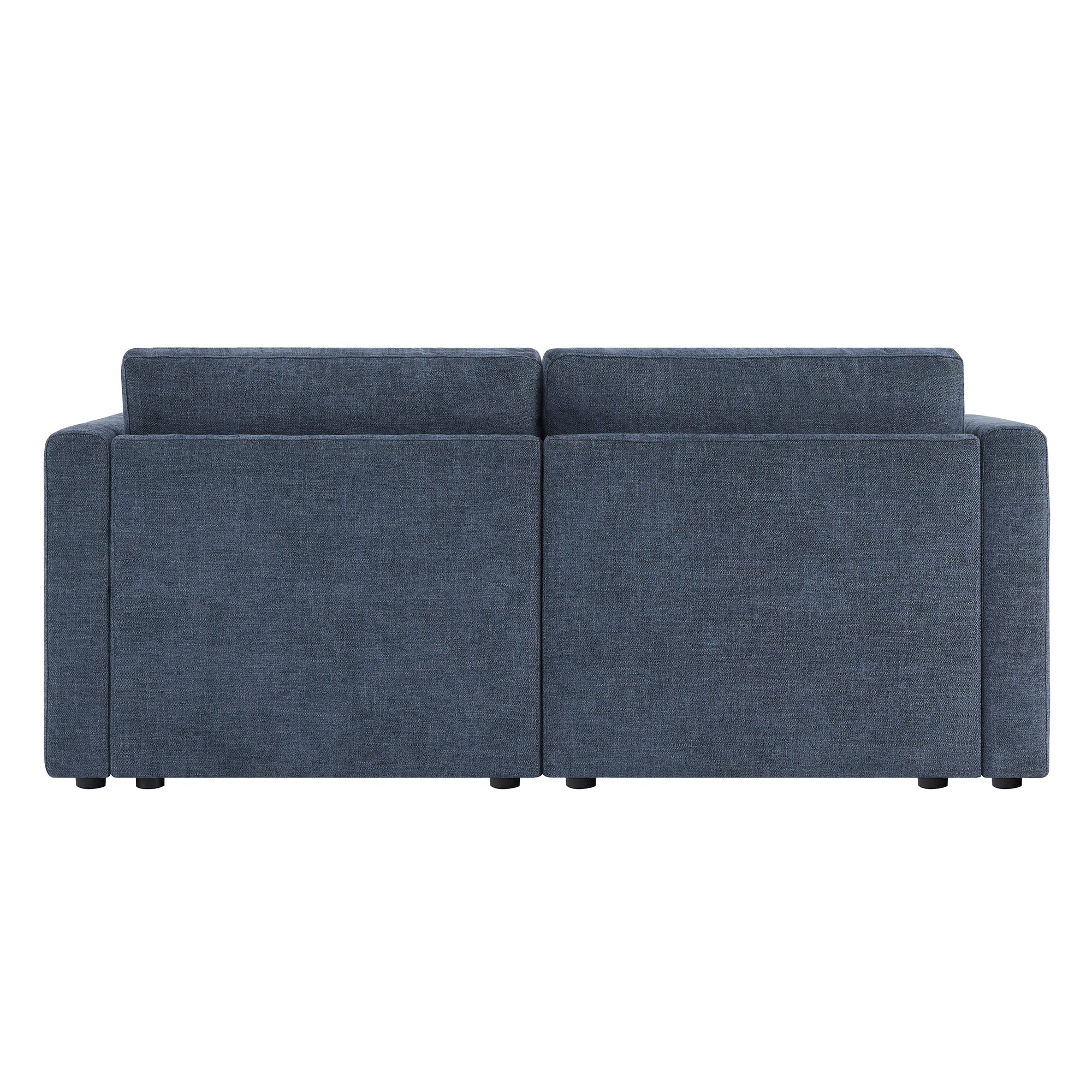 CHITA LIVING-Delaney 2-Piece Modular Sofa (78'')-Sofas-Fabric-Blue-