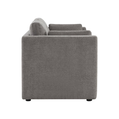 CHITA LIVING-Delaney 2-Piece Modular Sofa (78'')-Sofas-Fabric-Fossil Gray-