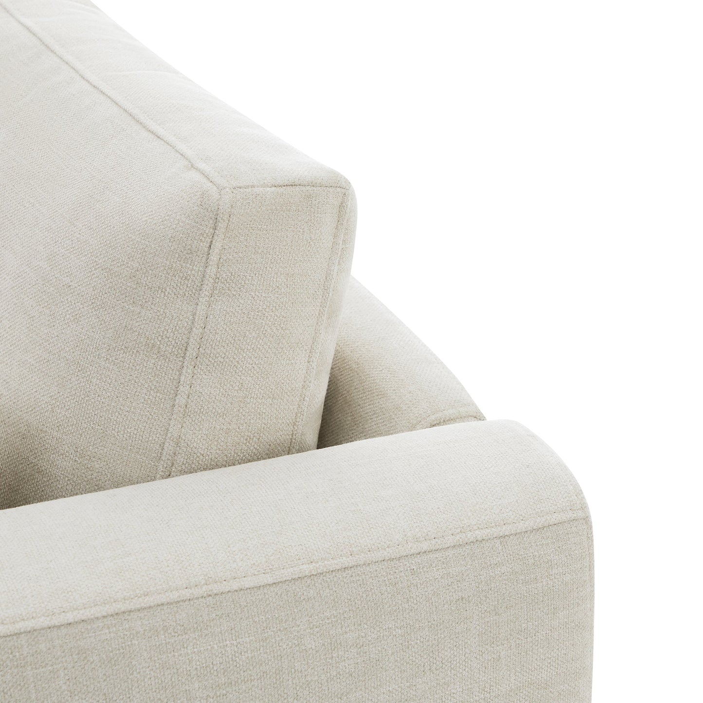 CHITA LIVING-Delaney 2-Piece Modular Sofa (78'')-Sofas-Fabric-Linen-